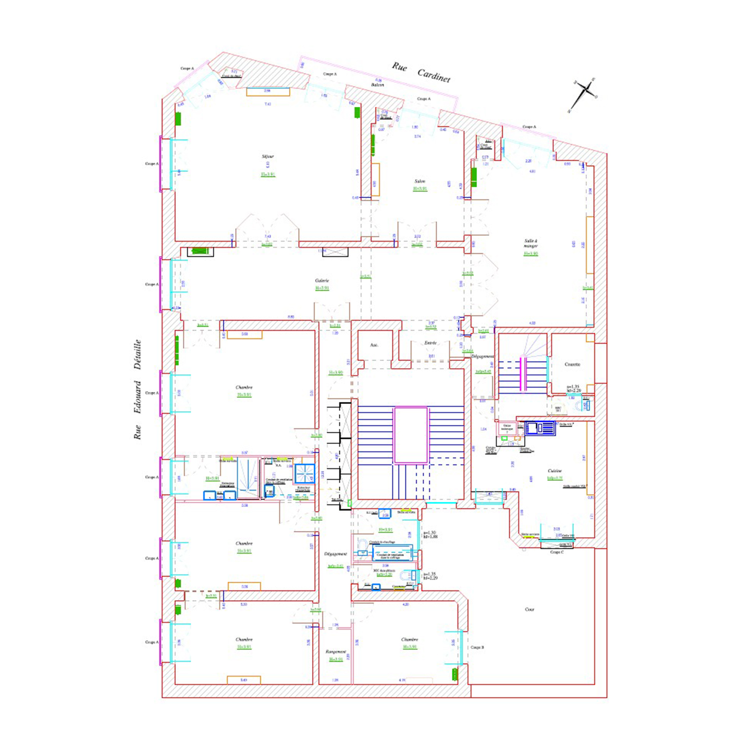 2b-Plan d'interieur 1-50e